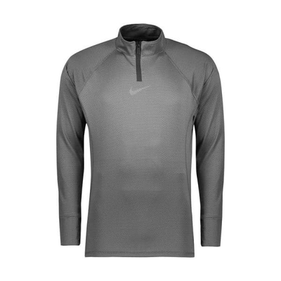 استرج ورزشی مردانه نایک مدل نیم زیپ mub-3911 طوسی