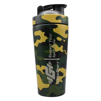 شیکر یک تیکه استیل G Shake مدل warrior ظرفیت ۰.۷ لیتر