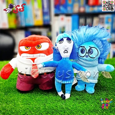 عروسک پولیشی شخصیت‌های انیمیشن Inside Out (درون و بیرون) ست ۱۰ عددی