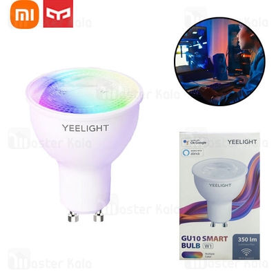 چراغ هوشمند هالوژنی شیائومی Xiaomi Yeelight GU10 Smart Bulb W1