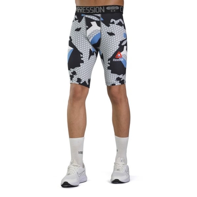 کشاله بند ورزشی مردانه ریباک مدل GMS-0550 طوسی آبی