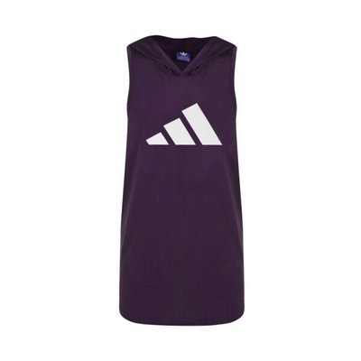 رکابی کلاهدار ورزشی مردانه آدیداس مدل HS-07734 بادمجانی