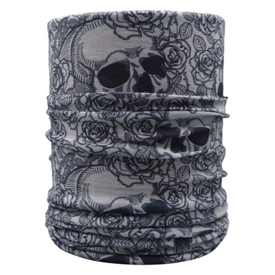 اسکارف و دستمال سر و گردن اسکلتی مدل Flower-31620