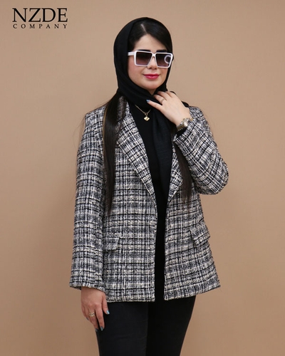 کت زنانه شانل استر دار 376 NZDE