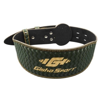 کمربند بدنسازی G Wear عرض ۸cm مدل Wave-ELM-Fitoos 402P155 سگکی یشمی