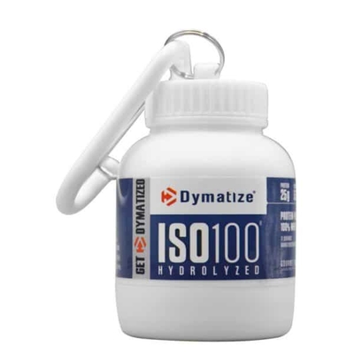 قیف پروتئین دایماتیز مدل ISO100 ظرفیت ۹۰ میلی لیتر