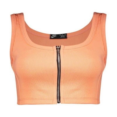 نیم تنه ورزشی زنانه زیپ دار نایک مدل mub-1011 گلبهی