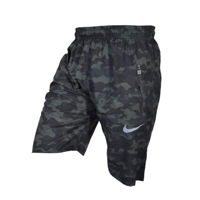 شلوارک ورزشی مردانه نایکی مدل MuB-188 چریکی یشمی مشکی