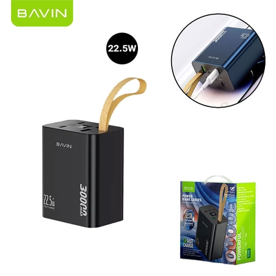 پاوربانک 30000 باوین Bavin PC1008S توان 22.5 وات