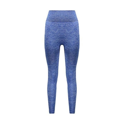 لگ سیملس ورزشی زنانه مدل پشت چین دار LDS-1J575 آبی