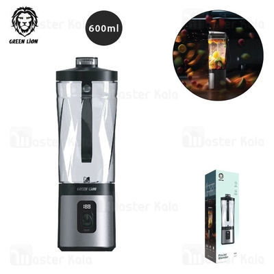 مخلوط کن قابل حمل گرین لاین Green Lion Projet Blender GNPJ7BLDRBK ظرفیت 600 میلی لیتر