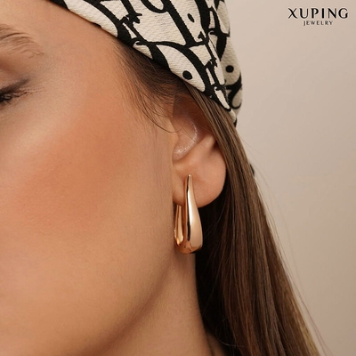 گوشواره اشکی آینه‌ای ژوپینگ