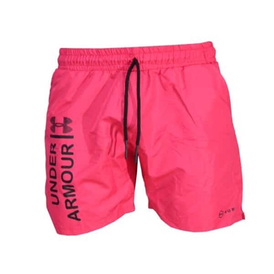 ‫‫شلوارک ورزشی مردانه آندر آرمور مدل PB-SH24 صورتی