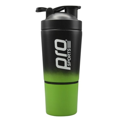 شیکر دو تیکه استیل پرو اسپورتس مدل Glacio ظرفیت ۰.۶ لیتر