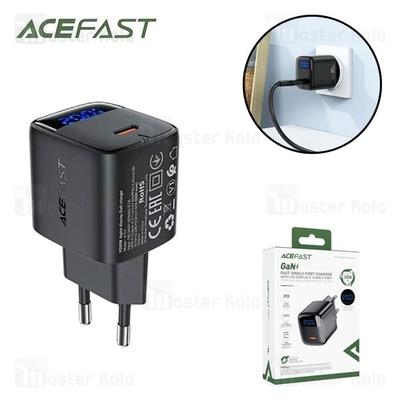 شارژر دیواری ایس فست ACEFAST A113 PD20W Fast Charger توان 20 وات