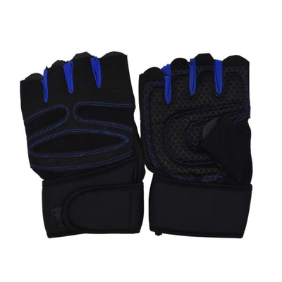 دستکش بدنسازی پاور مدل KIS آبی
