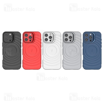 قاب سیلیکونی مگ سیف آیفون Apple iPhone 16 Pro Max Corrugated MagSafe