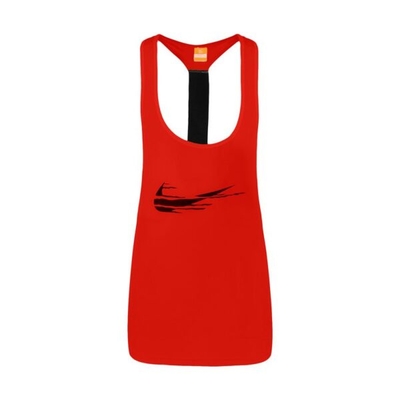 رکابی بدنسازی مردانه نایک مدل HS-Wave قرمز