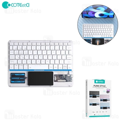 کیبورد بلوتوثی سه حالته کوتتسی Coteetci 84013 همراه با تاچ پد