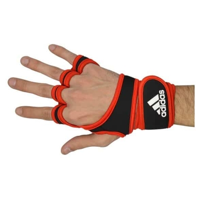 دستکش  و محافظ کف دست ورزشی آدیداس GNV قرمز