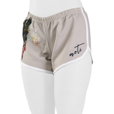 شلوارک ورزشی زنانه موتی مدل MTP-2B1291 کرم