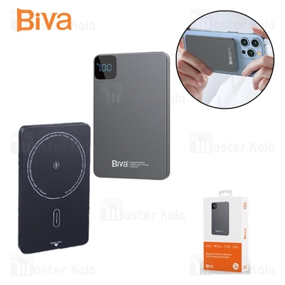 پاوربانک وایرلس 5000 مگ سیف بیوا Biva BP-030 توان 20 وات