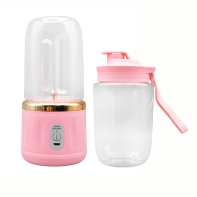 مینی مخلوط کن شارژی مولتی فانکشن شش تیغه مدل HP-22 ظرفیت ۰.۴ لیتر بهمراه قمقمه