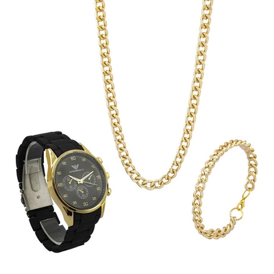 ست نیم ست و ساعت مردانه Giorgio_Armani مدل 3702