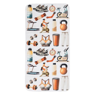 حوله ورزشی مدل Gym-403M0605 ابعاد ۱۰۰ در ۴۸ سانتی متر