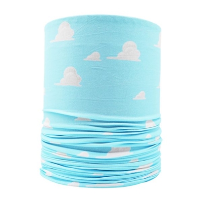 اسکارف و دستمال سر و گردن آسمان مدل Opt-8215