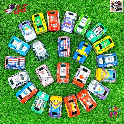 اسباب بازی ماشین فلزی فلوکس واگن 24 عددی MINI CARS 6665