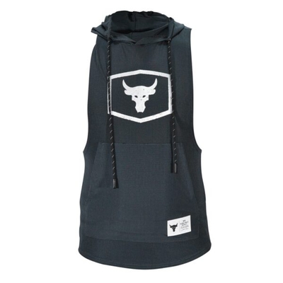 رکابی کلاهدار ورزشی مردانه آندر آرمور مدل Iron-254 طوسی