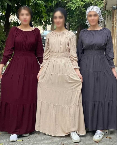 ساحلی خسته کش آستین بلند تک رنگ نخی 144