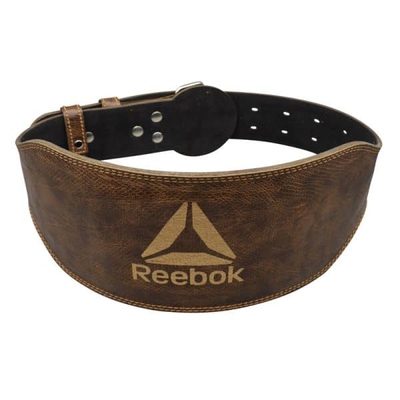 کمربند بدنسازی ریباک عرض ۶cm مدل ELM-Fitoos 402P200 سگکی قهوه ای