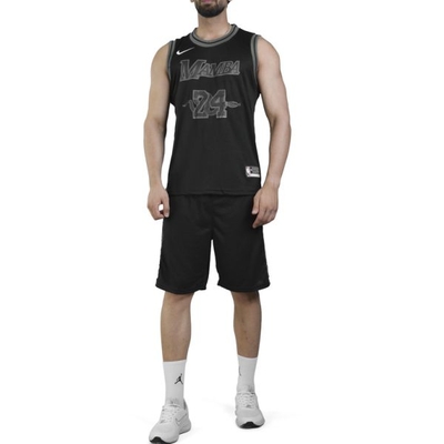 ست رکابی و شلوارک بسکتبالی مردانه نایک مدل Mamba-Dri Fit-06100 مشکی