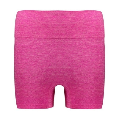 شلوارک سیملس ورزشی زنانه مدل پشت چین دار HMT-1J520 صورتی