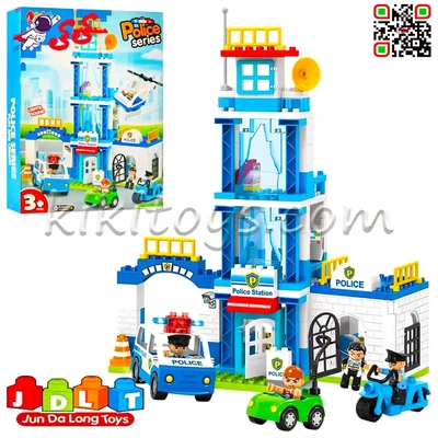 لگو دوپلو ایستگاه پلیس بزرگ قطعه درشت کودک JDLT 5423