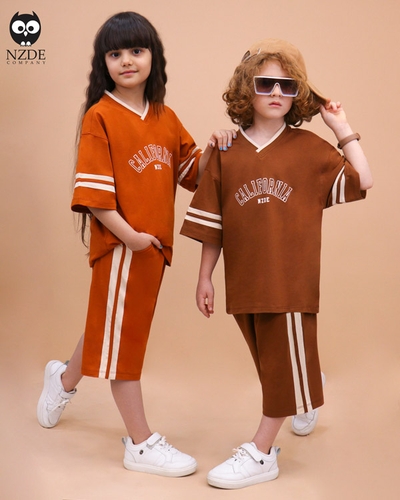 تیشرت شلوارک بگ استایل CALIFORNIA NZDE