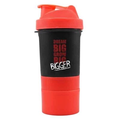 شیکر ورزشی سه تیکه  بد اس مدل Bigger ظرفیت ۰.۴ لیتر