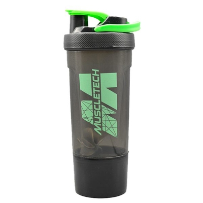 شیکر ورزشی دو تیکه ماسل تک مدل Kia دودی درب ضامنی ظرفیت ۰.۷ لیتر