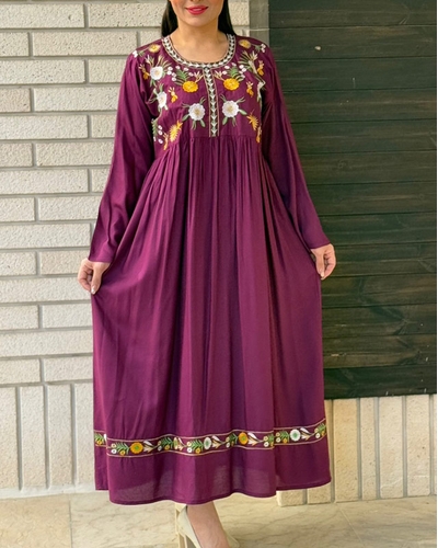  پیراهن ساحلی گلدوزی کاکتوس 6137