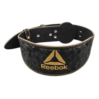 کمربند بدنسازی ریباک عرض ۶cm مدل ELM-Fitoos 402P505 سگکی چریکی مشکی