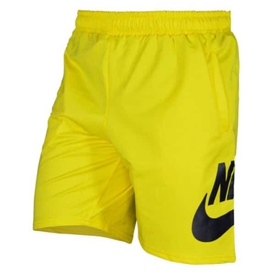 شلوارک ورزشی مردانه نایکی مدل PY-‌BigNIKE FL زرد