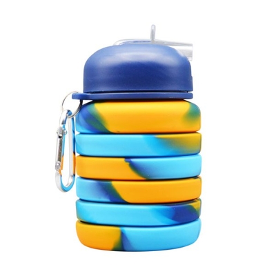 قمقمه سیلیکونی تاشو مدل Cupola ظرفیت ۰.۵ لیتر