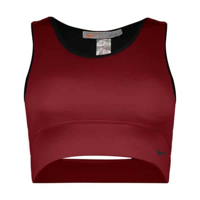 نیم تنه ورزشی زنانه نایک مدل ADNK-SIPM13990 زرشکی
