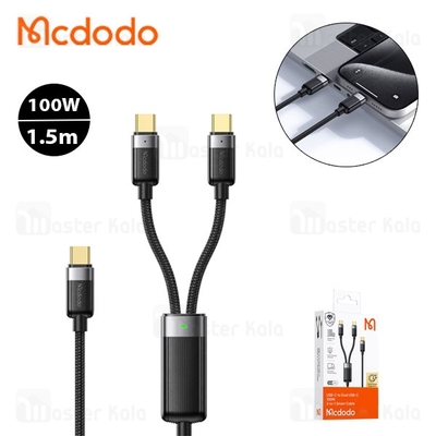 کابل دو سر Type-C مک دودو Mcdodo CA-678 توان 100 وات طول 1.5 متر