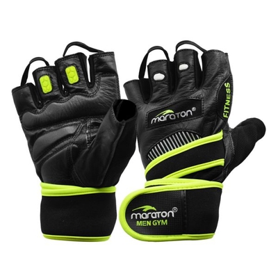 دستکش بدنسازی ماراتن مدل Fitness-402P950 فسفری
