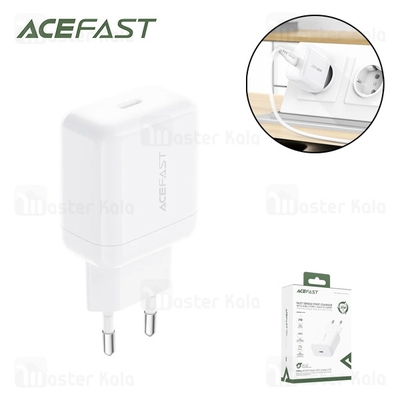 شارژر دیواری ایس فست ACEFAST A130 PD20W GaN Fast Charger توان 20 وات