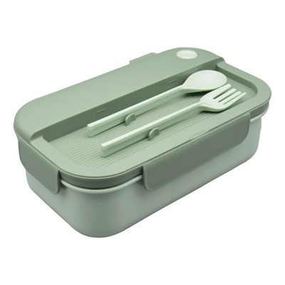 ظرف غذا لانچ باکس مدل ۲BOX-Cutlery ظرفیت ۱.۱ لیتر
