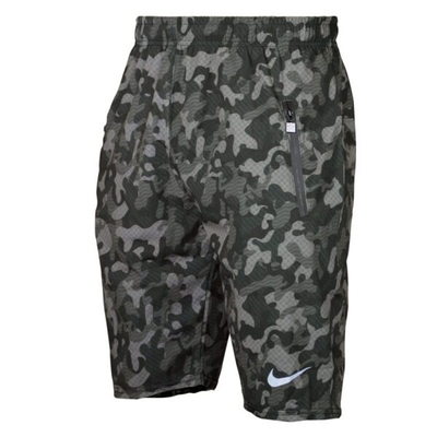 شلوارک ورزشی مردانه نایک مدل MuB-188 چریکی ارتشی طوسی